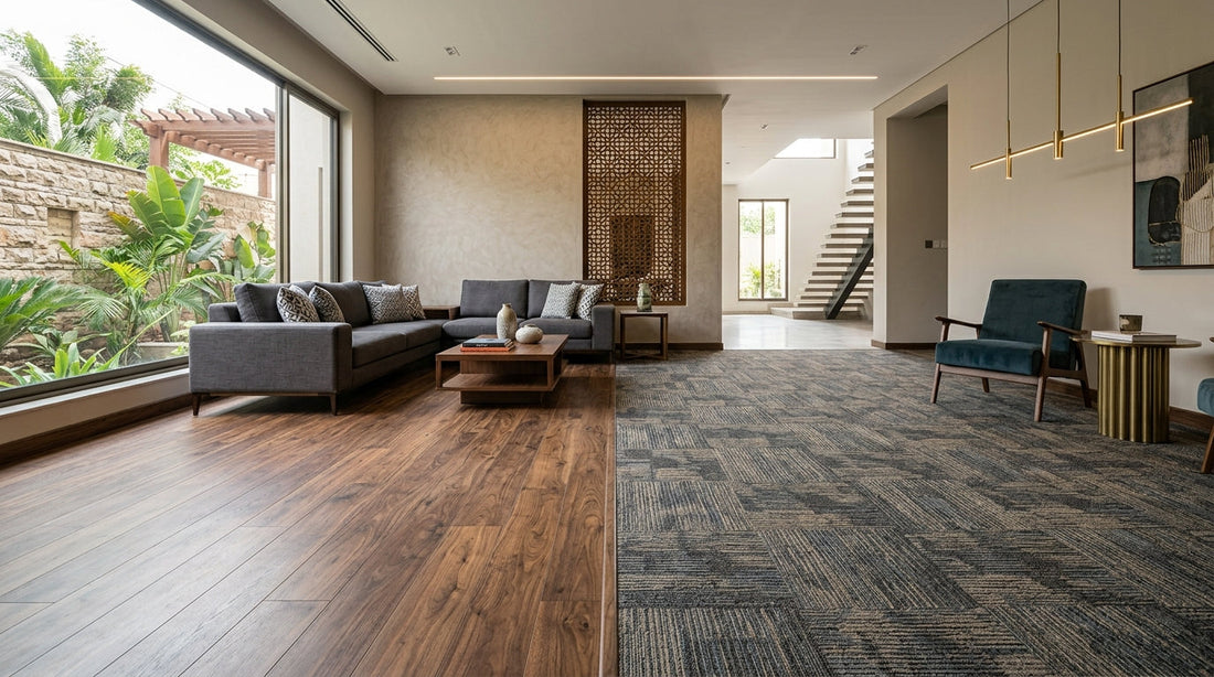 Wooden Flooring vs Carpet Tiles: Which Flooring Is Right for Your Space?