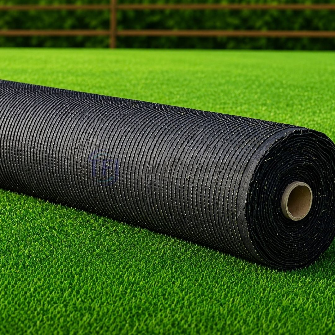 Affordable artificial grass astro turf roll back view