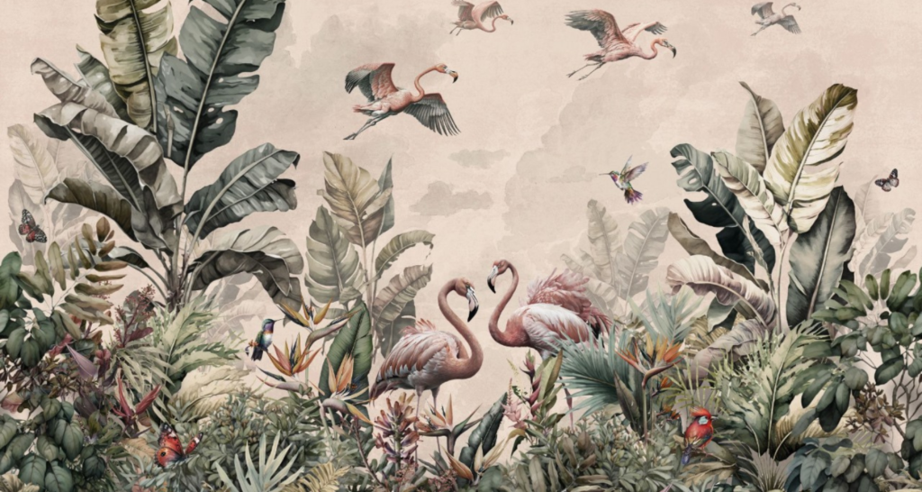 Mural wallpaper