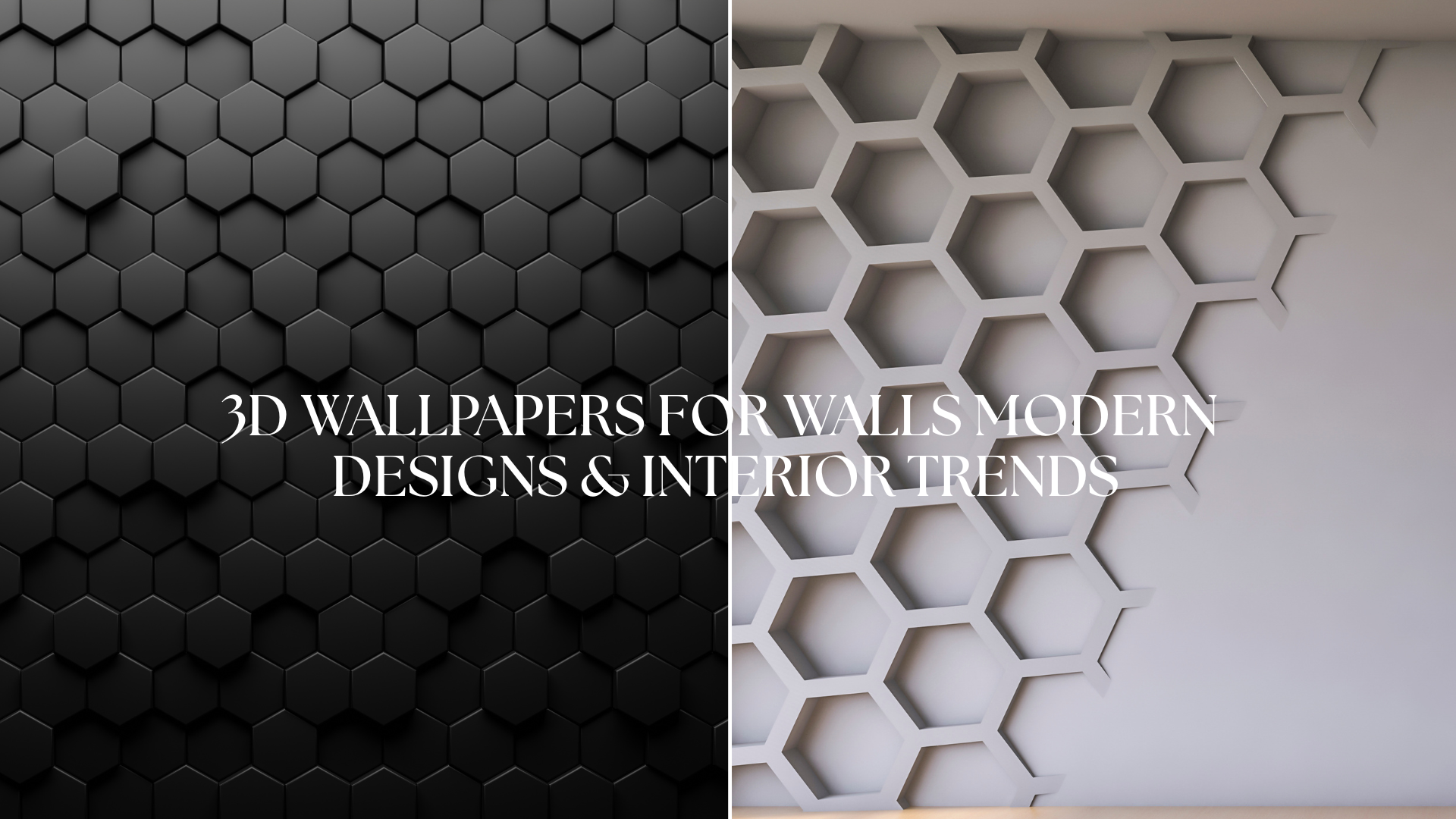 3D Wallpapers for Walls | Modern Designs & Interior Trends