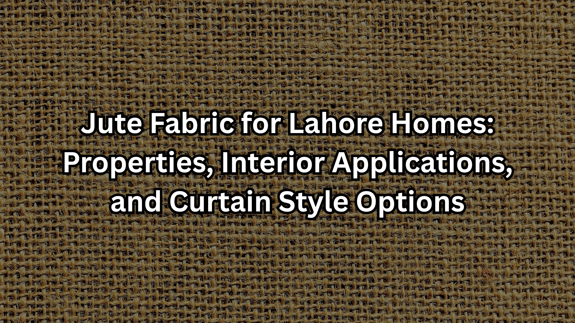Jute Fabric